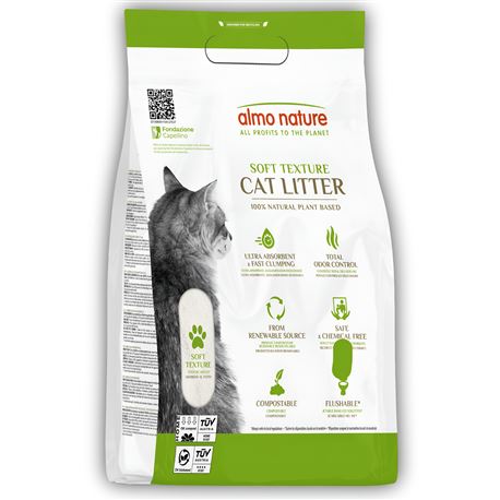 Almo nature catlitter lettiera per gatti naturale - 2.27kg