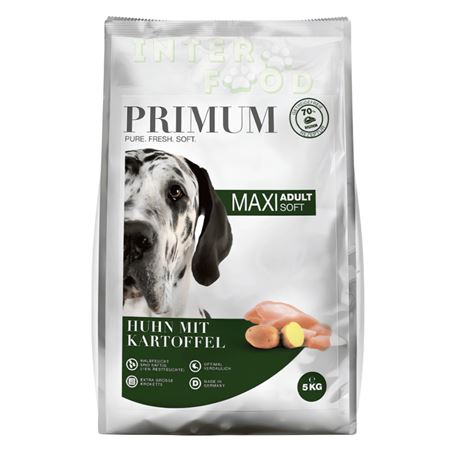 PRIMUM SOFT - POLLO & PATATE - MAXI - 5kg