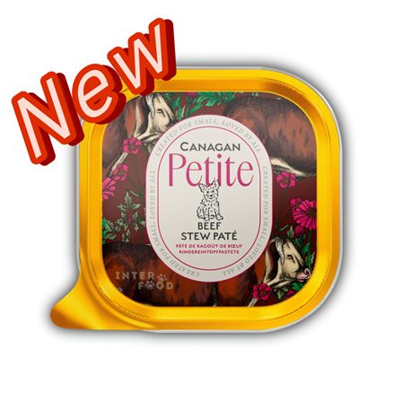 CANAGAN PETITE BEEF STEW PAT - 16 x 100g