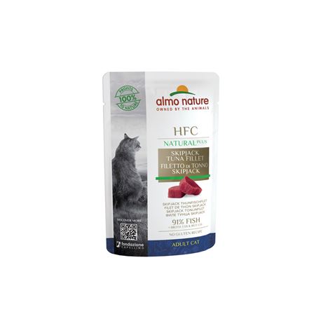 Almo Nature HFC Natural Plus - Tonno Skip Jack - 55g