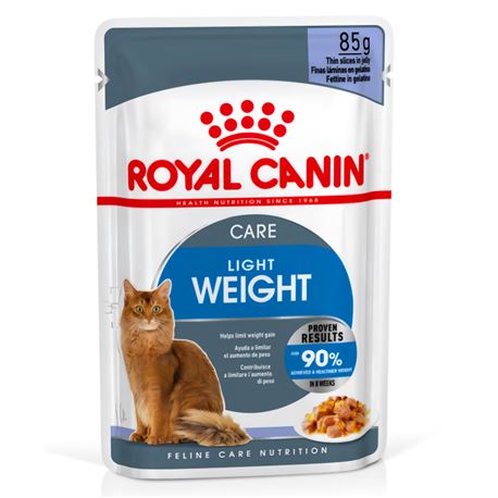 ROYAL CANIN Light Weight Care Jelly - Alimento umido per gatti - 12 x 85g