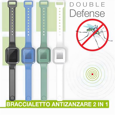 Braccialetto antizanzare Double Defense 2