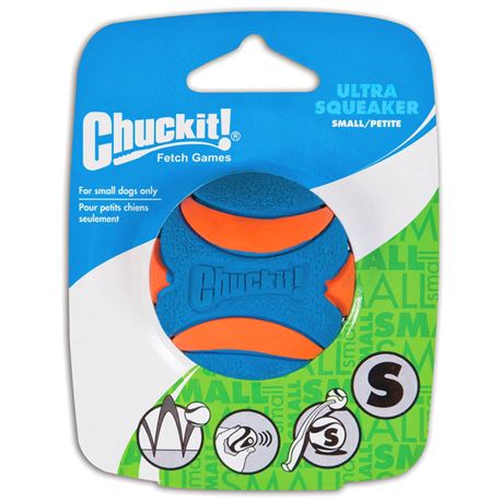 CHUCKIT! Squeaker Ball-S - pallina ultra squittio