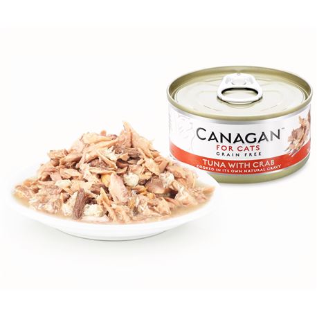 CANAGAN Tuna With Crab  12x75g 2