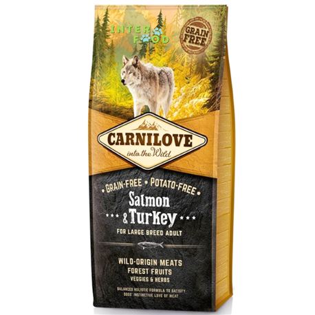 Carnilove Adult Large Breed Salmon & Turkey - 12kg