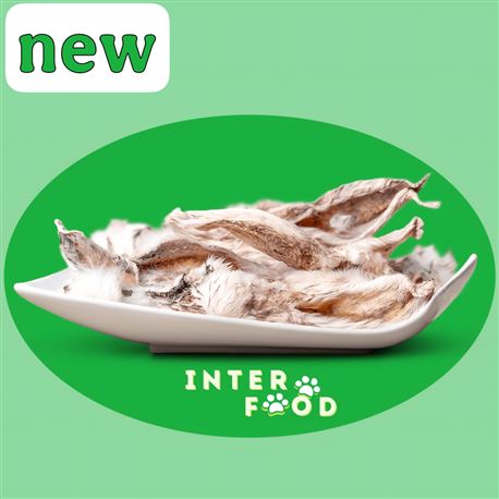 Orecchie di Coniglio con pelo - 200g