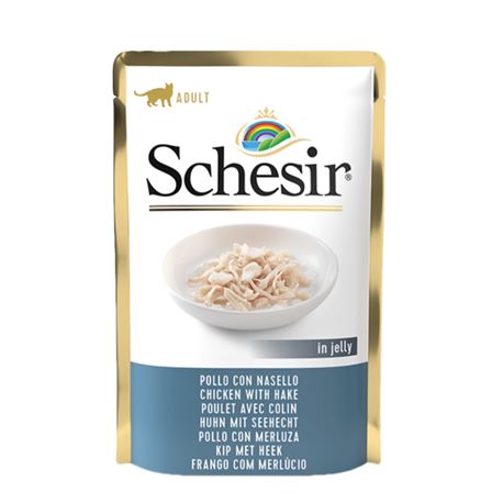 Schesir in Jelly - Filetti di Pollo con Nasello - 85g