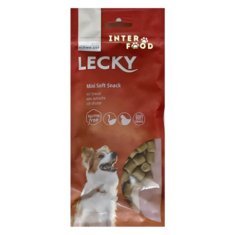 Schweizer - Lecky Happy Happs - Bocconcini per cani con manzo - 120gr
