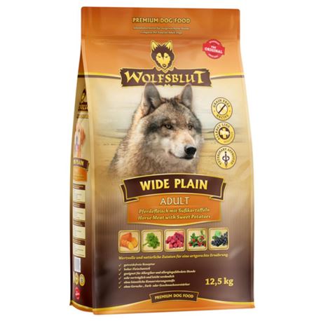 WOLFSBLUT Wide Plain - Pferd Sweet Potatoes - Adult - 12,5kg