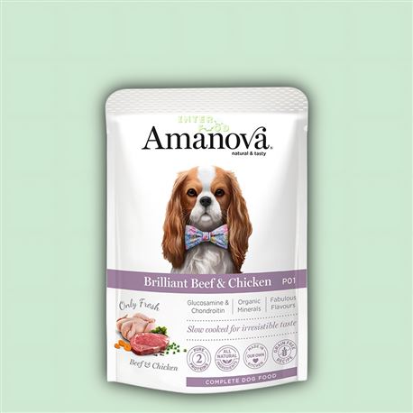 AMANOVA Adult Brillant Beef & Chicken - 300g