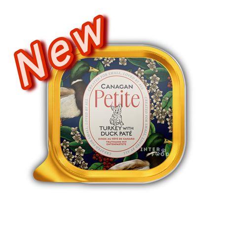 CANAGAN PETITE TURKEY WITH DUCK PAT - 16 x 100g