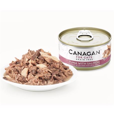 CANAGAN Tuna With Salmon  12x75g 2