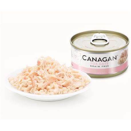 CANAGAN Chicken With Ham  12x75g 2