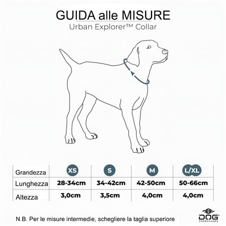 DOG Copenhagen - collare Urban Explorer - XS - Beige 3