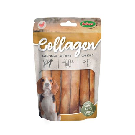 Bubimex - Bastoncini di collagene con pollo - 13 cm