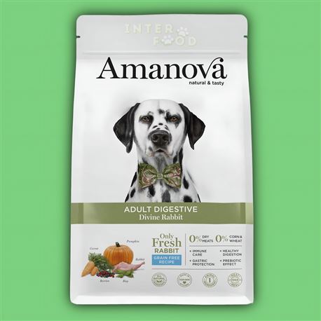 AMANOVA Adult Digestive GF Divine Rabbit - 2kg
