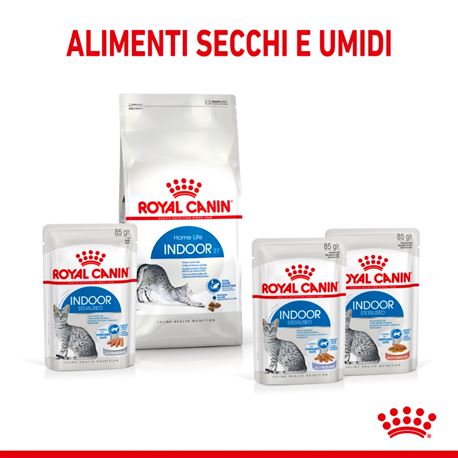ROYAL CANIN INDOOR Sterilised Gravy - Alimento umido per gatti - 4 x (12 x 85g) 3