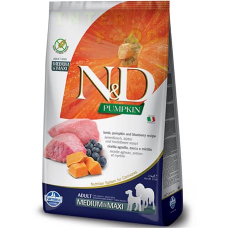Farmina N&D - Adult - Lamb, Pumpkin & Blueberry - 6 x 285g 2