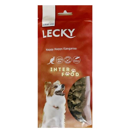 Schweizer - Lecky Happy Happs - Bocconcini per cani con canguro - 120gr