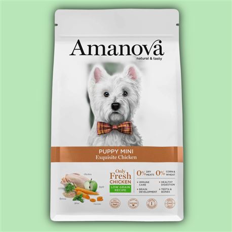 AMANOVA Puppy Mini LG Exquisite Chicken - 2kg