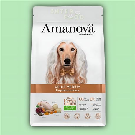 AMANOVA Adult Medium LG Exquisite Chicken - 2kg