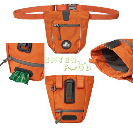 DOG Copenhagen Borsa con cintura Go Explore Treat Bag - Arancione 2