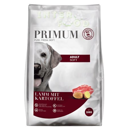 PRIMUM SOFT - AGNELLO & PATATE - 5kg