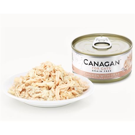 CANAGAN Chicken With Crab  12x75g 2