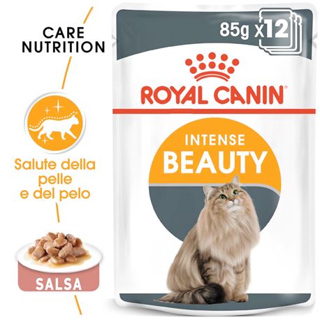 ROYAL CANIN Intense Beauty Care Gravy - Alimento umido per gatti - 4 x (12 x 85g) 2