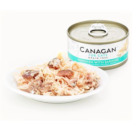 CANAGAN Chicken With Sardine  12x75g 2