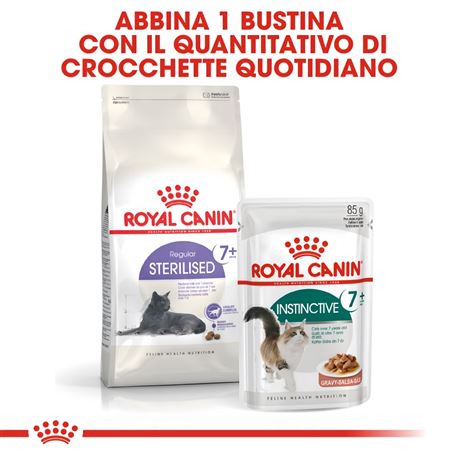 ROYAL CANIN Cat Sterilised 7+ - Crocchette per gatti sterilizzati - 400g 3