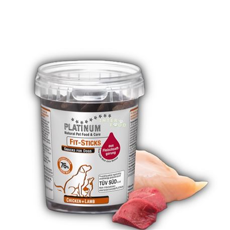 PLATINUM Fit-Sticks Chicken & Lamb - 300g