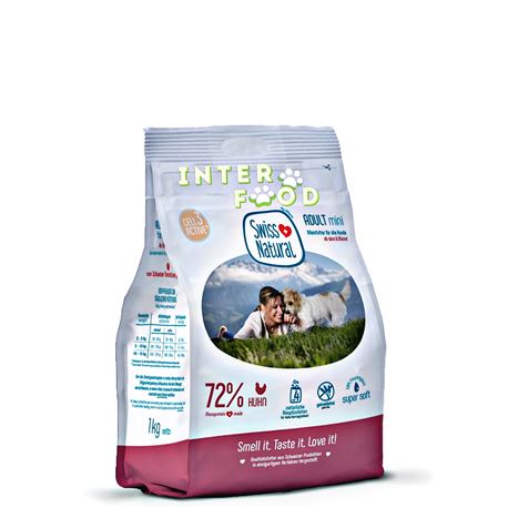 Swiss Natural Soft ADULT mini Huhn & Kartoffel - 1kg