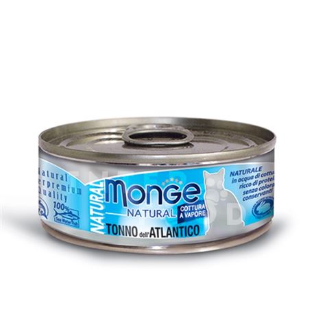 Monge Natural - Tonno dell'Atlantico - 80g