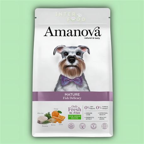 AMANOVA Adult MATURE AB Fish Delicacy - 2kg