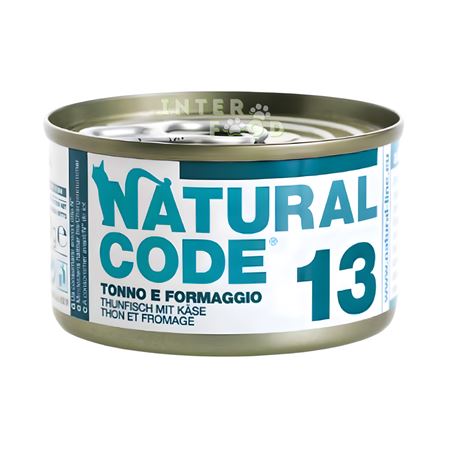 Natural Code 13 - Tonno e Formaggio - 85g