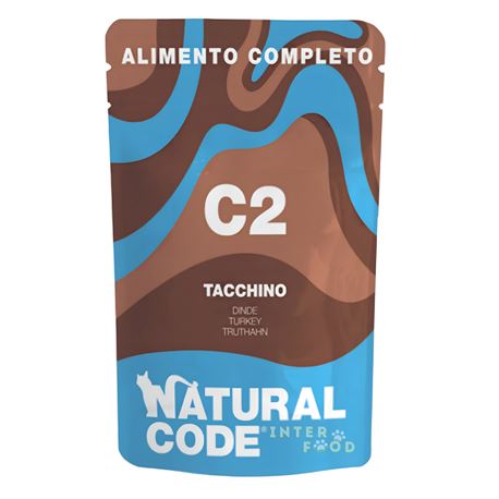Natural Code C2 - Tacchino - 70g