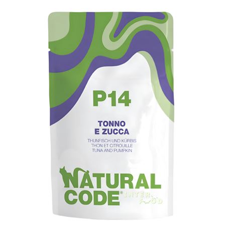 Natural Code P14 - Tonno e Zucca - 70g