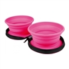KIWI WALKER - Travel double Bowl - Pink - ML gallery 1