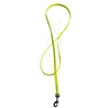Guinzaglio in fettuccia di BioThane giallo; 9mm-100cm gallery 1