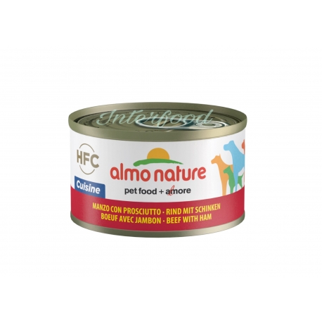 ALMO NATURE HFC Cuisine Manzo e Prosciutto 95g
