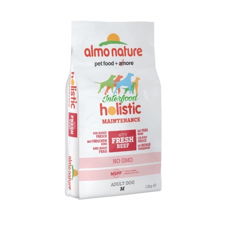 Almo Nature Holistic Medium - Manzo e riso 12kg